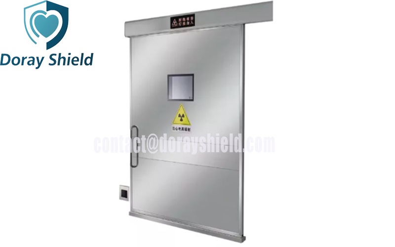 Lead Lined Radiation Shielded Slide Door
