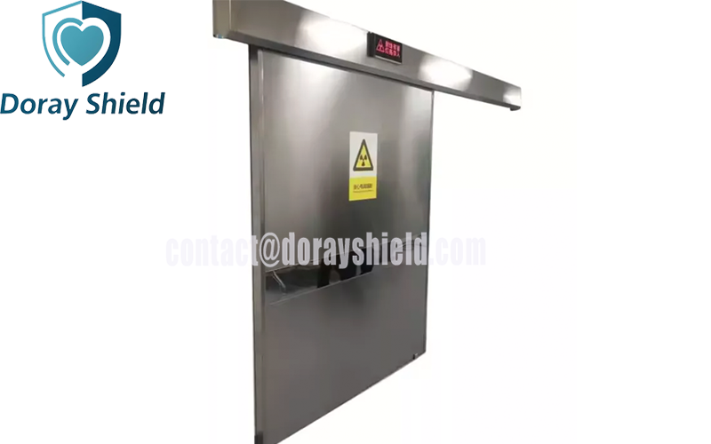 Lead Lined Radiation Shielded Slide Door