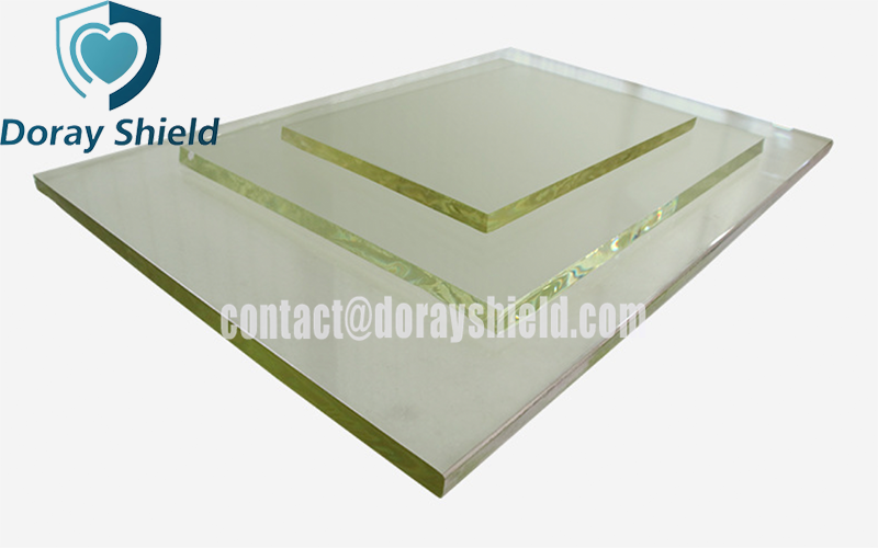 Radiation Shielded Lead Glass