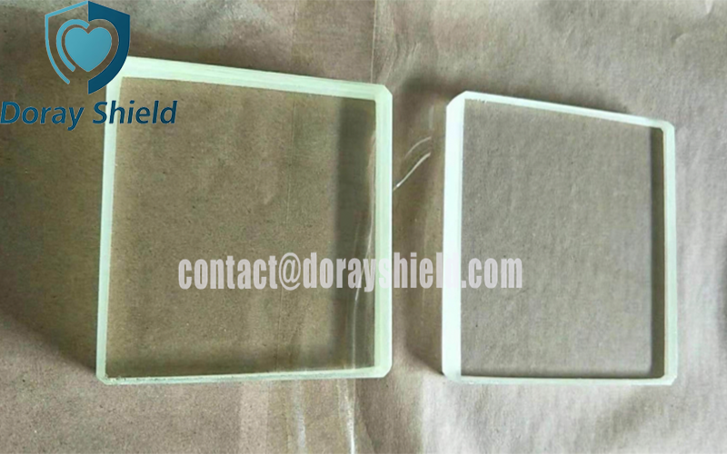 Radiation Shielded Lead Glass