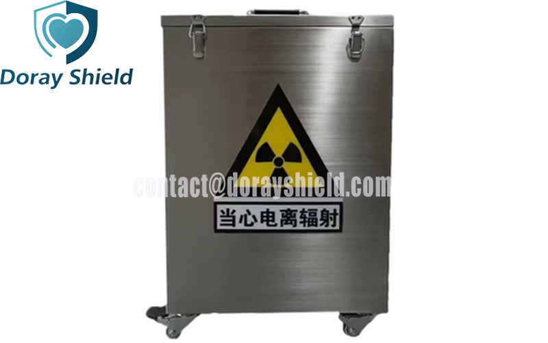 Nuclear Medical Lead-lined Storage Cabinet