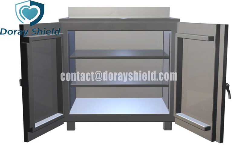 Nuclear Medicine Department Isotope Storage Cabinet