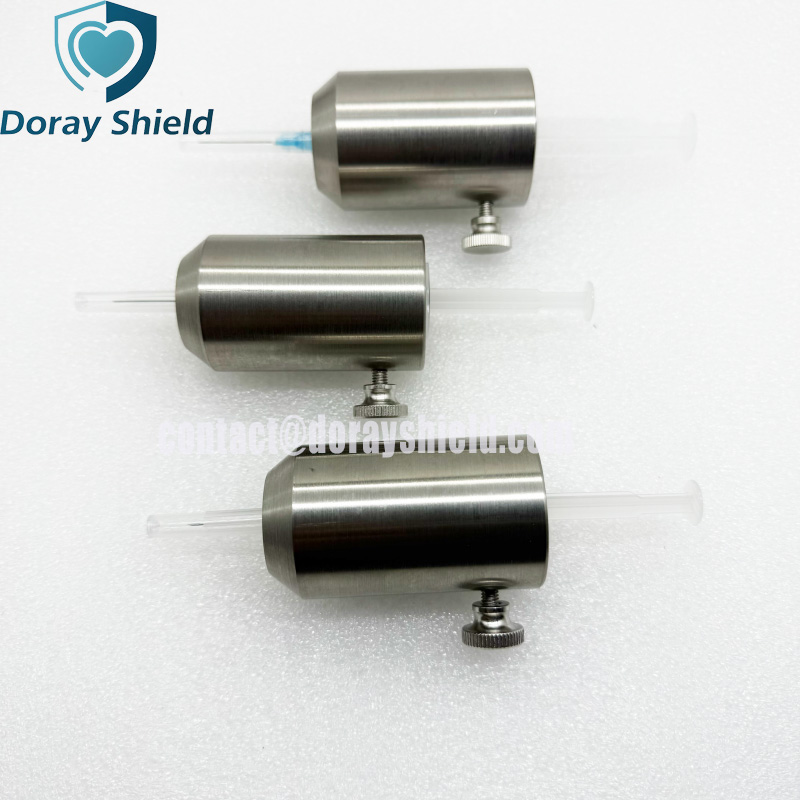 Screw-type Tungsten Injection Shield With 8mm Wall Thickness