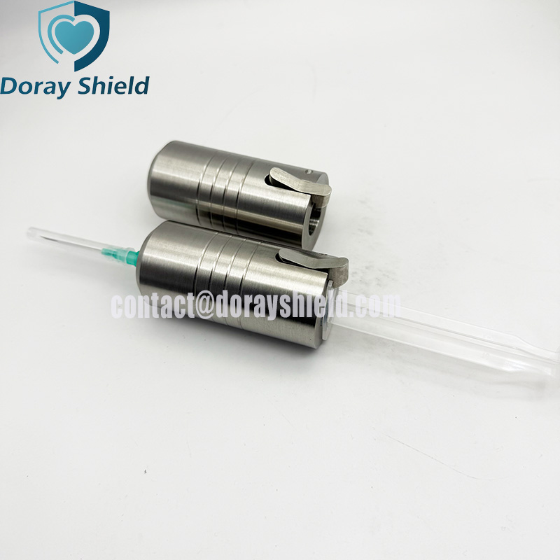 8mm Thick Tungsten Clip-lock Injection Shield
