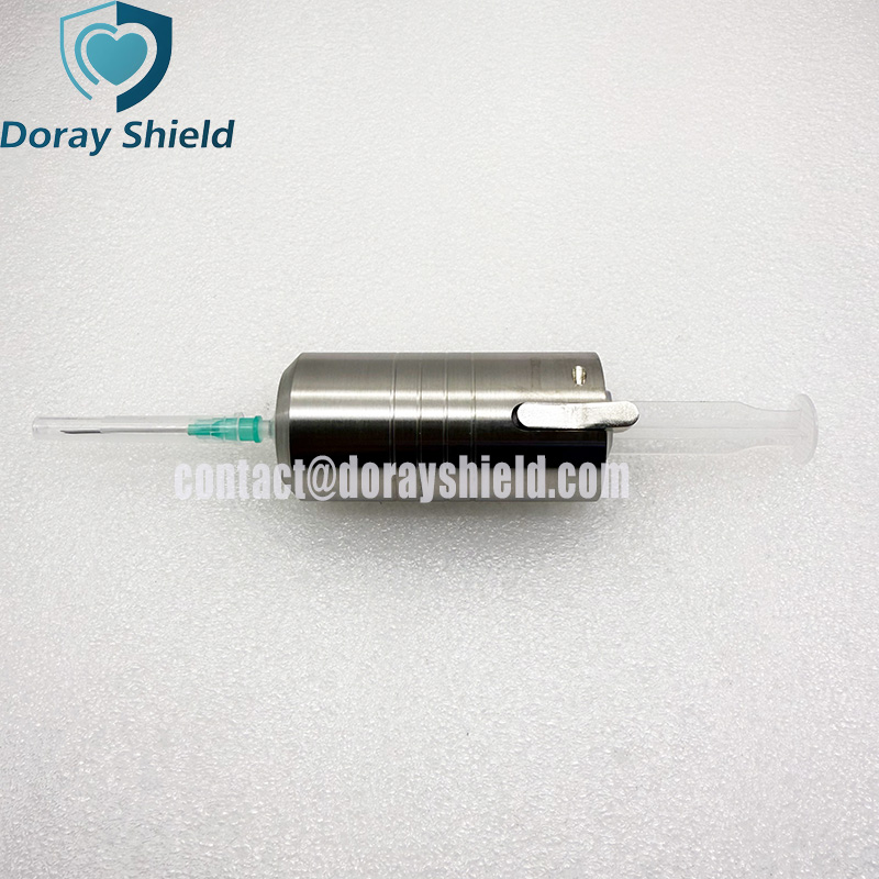 8mm Thick Tungsten Clip-lock Injection Shield
