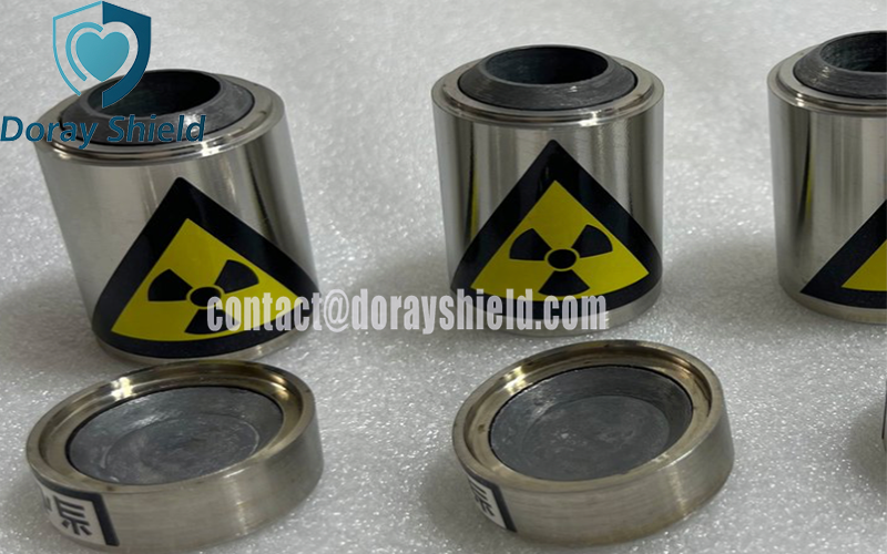 Nuclear Medicine Department Isotope Storage Container