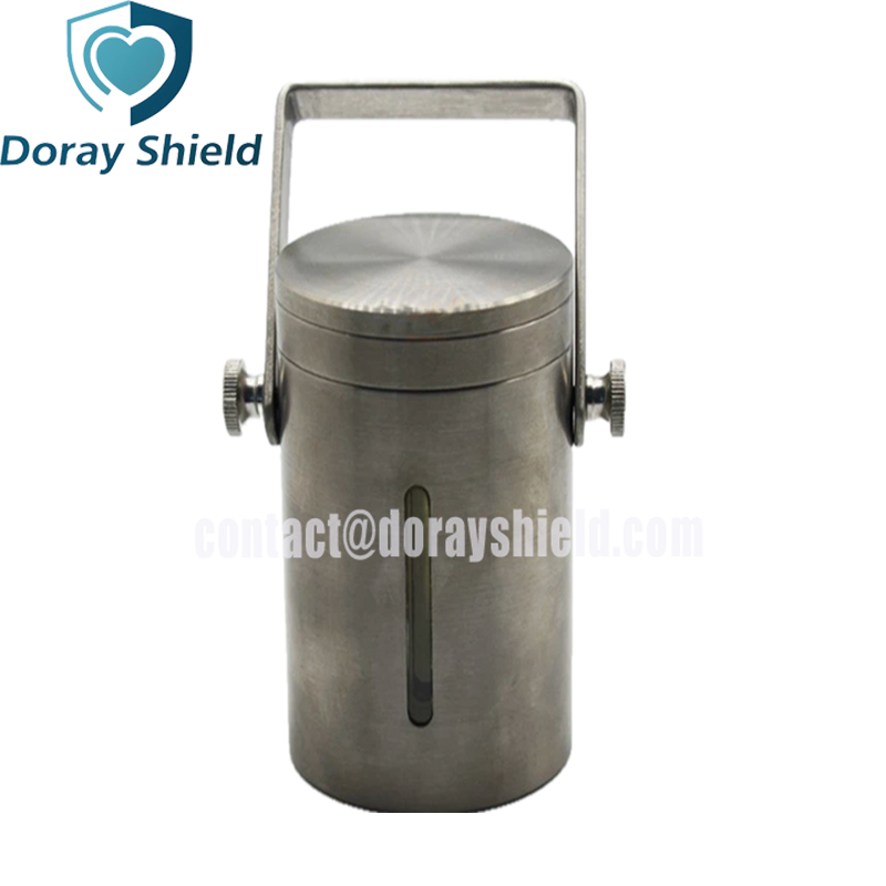 F18-FDG Tungsten Storage Container