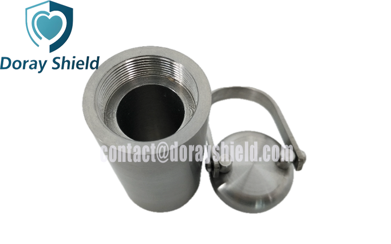 Tungsten Shielded F-18 FDG Container