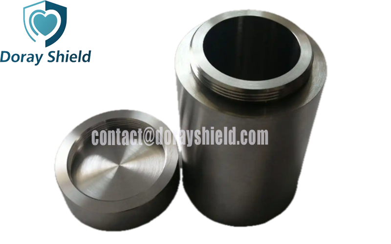 Tungsten Shielded F-18 FDG Container