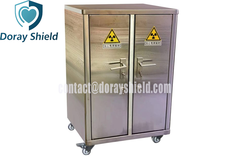 Lead-lined Shielded Storage Cabinet