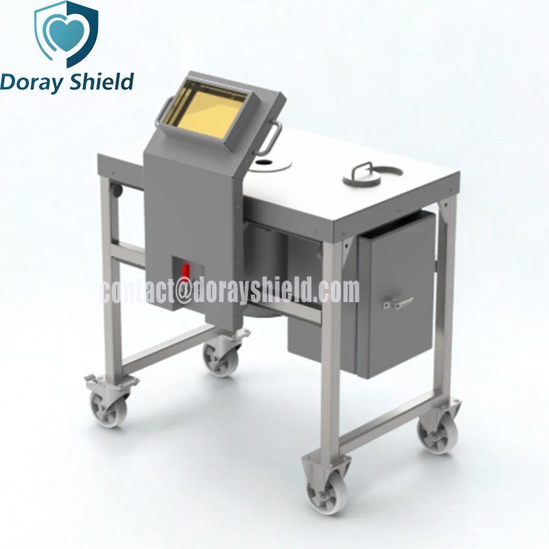 Mobile Lead-shielded Injection Table