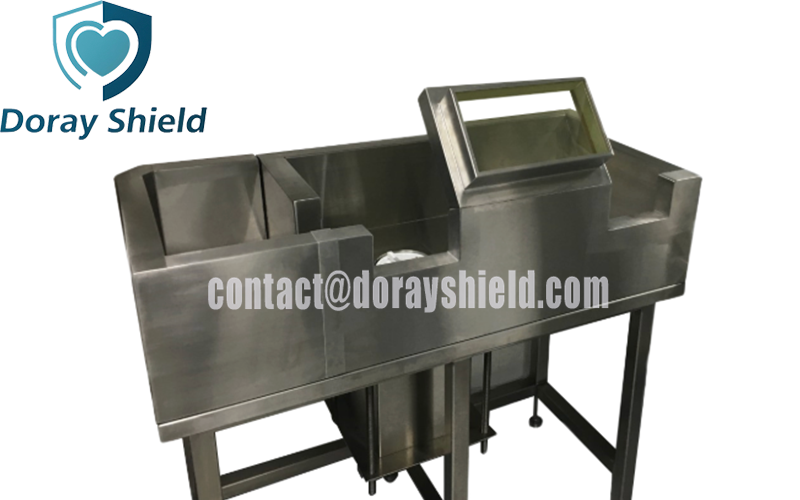Mobile Lead-shielded Injection Table