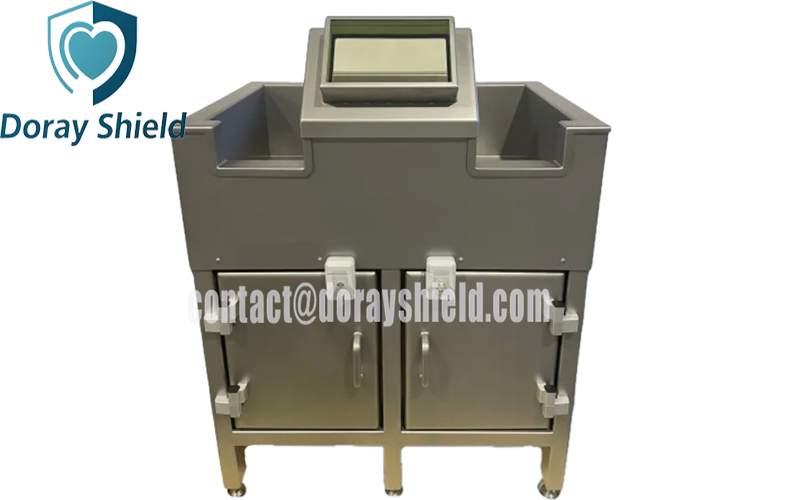 Mobile Lead-shielded Injection Table