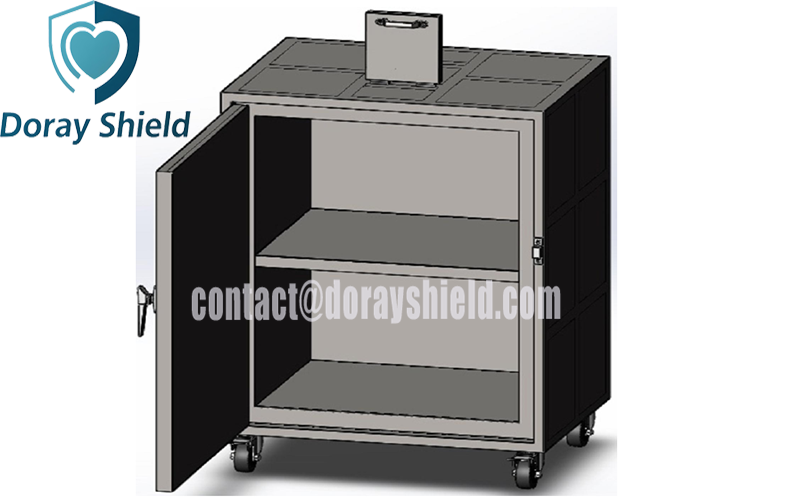 Lead-lined Storage Cabinets For Storing Radioactive Materials
