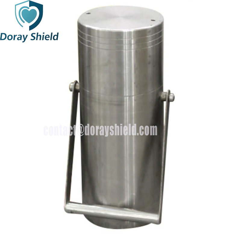 Lead Radioactive Isotope Storage Container