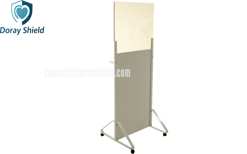 X-ray Flexible Mobile Protective Shield With Adjustable Height 