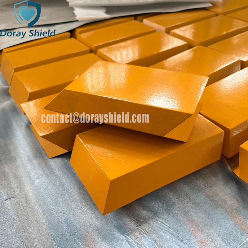 Custom Painted Lead Bricks