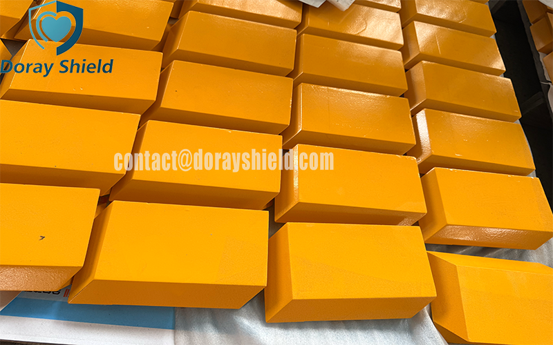 Custom Painted Lead Bricks