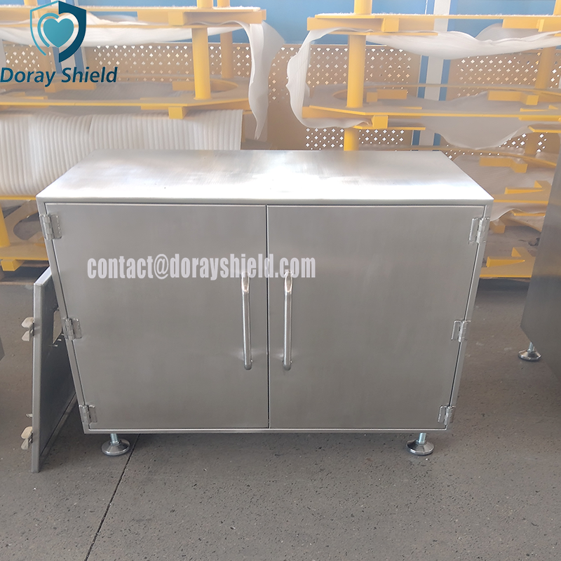 Stainless Steel Lead-lined Cupboard