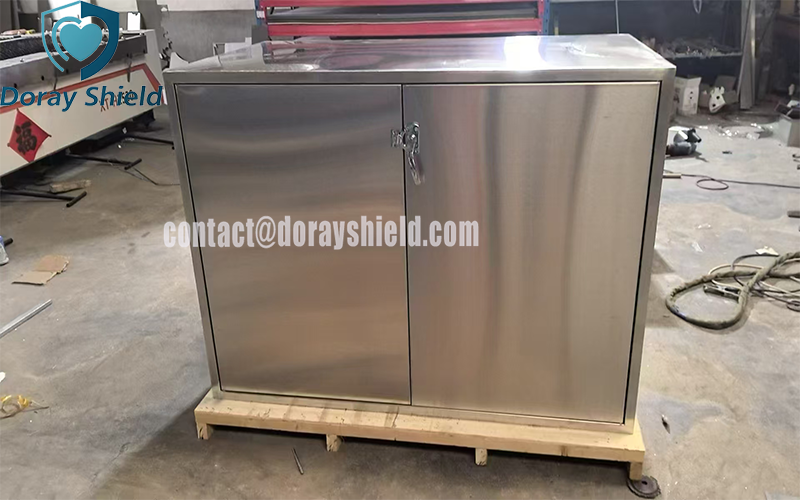 Stainless Steel Lead-lined Cupboard