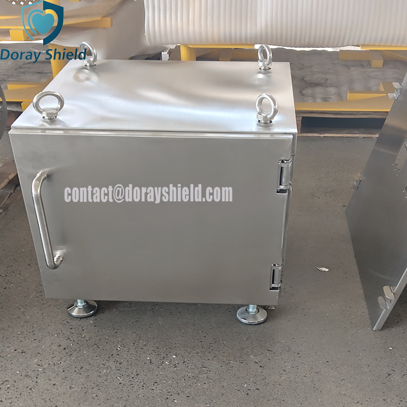 Shielded Stainless Steel Lead Safe Container