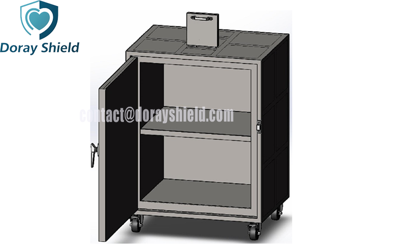 Shielded Stainless Steel Lead Safe Container