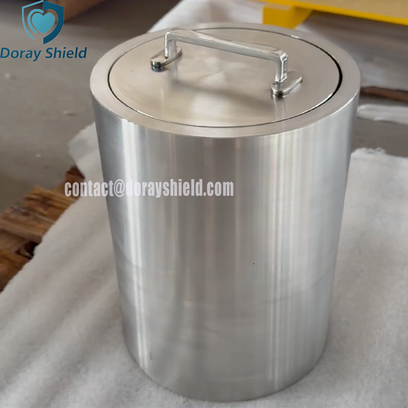 Dorayshield Exported Lead Shielded Waste Containers to Singapore