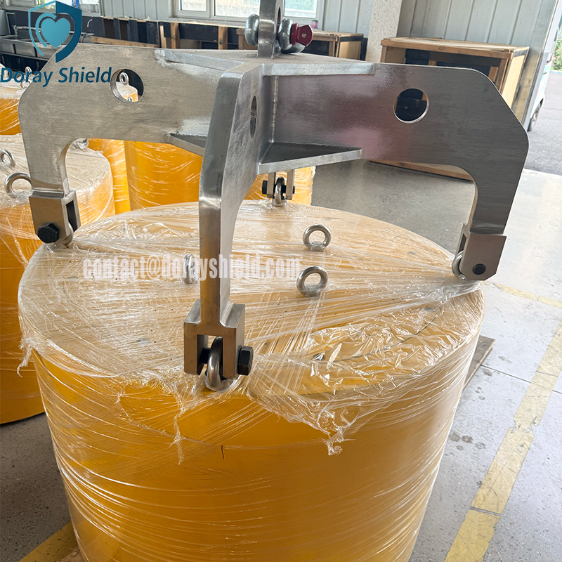 Nuclear Industry Lead Shielded Decay Drum