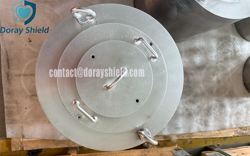 Nuclear Medicine Lead Waste Bucket