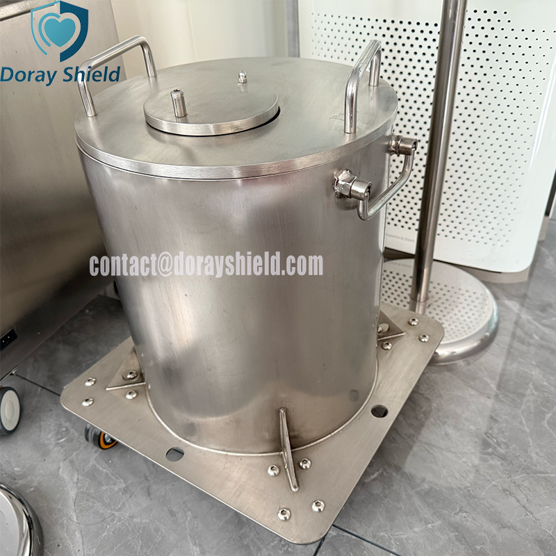 Nuclear Waste Lead Drum