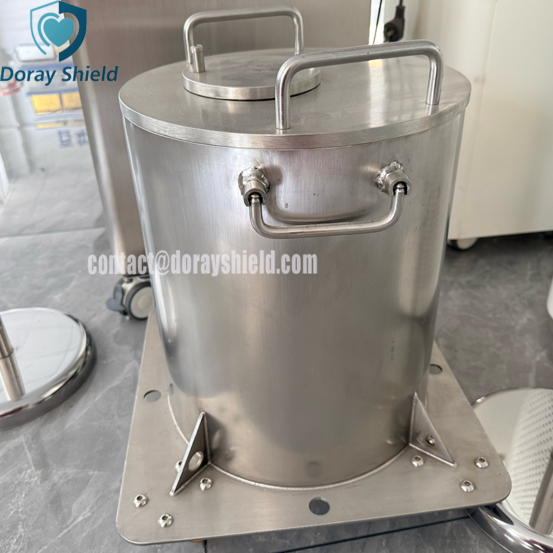 Nuclear Waste Lead Drum