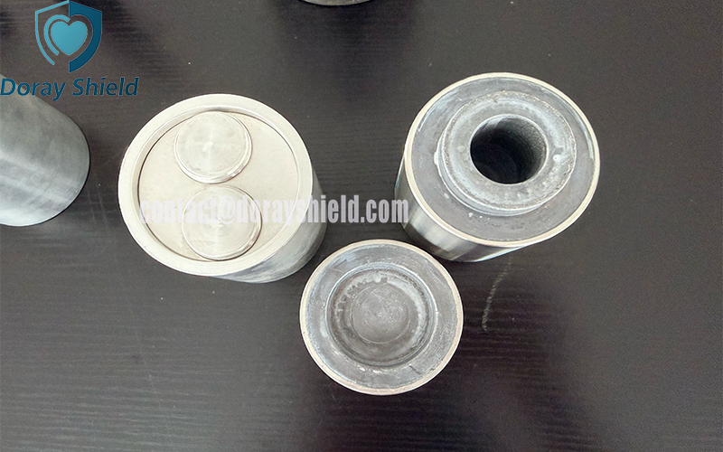 Tc-99 Lead Shielded Pot