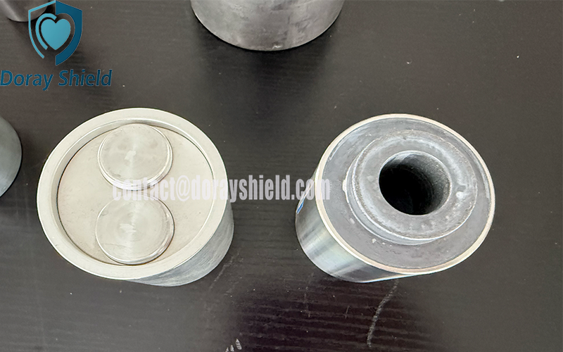 Tc-99 Lead Shielded Pot
