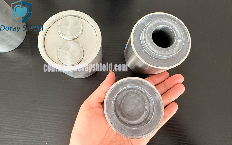 Tc-99 Lead Shielded Pot