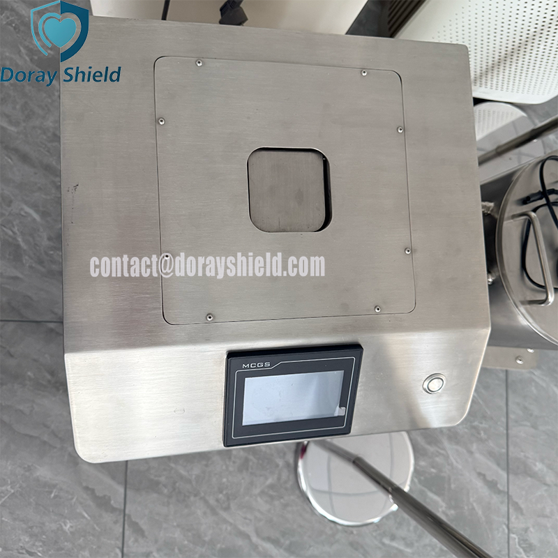 Smart Lead Shielded Waste Bin