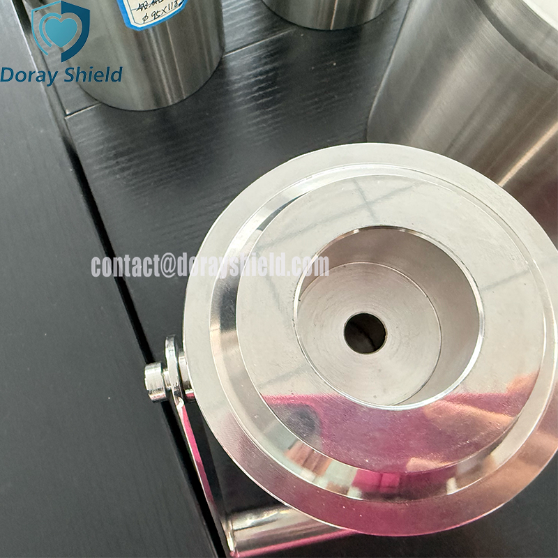 Lead-Lined Storage Vessel for Nuclear Medicine
