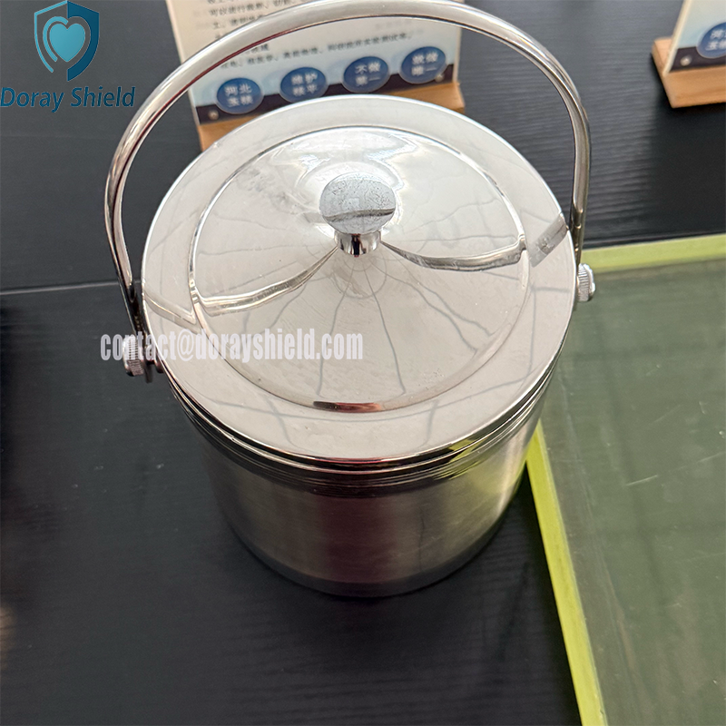 Lead Radioisotope Storage Container