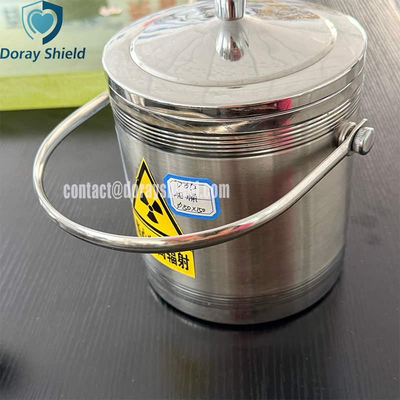 Lead Radioisotope Storage Container