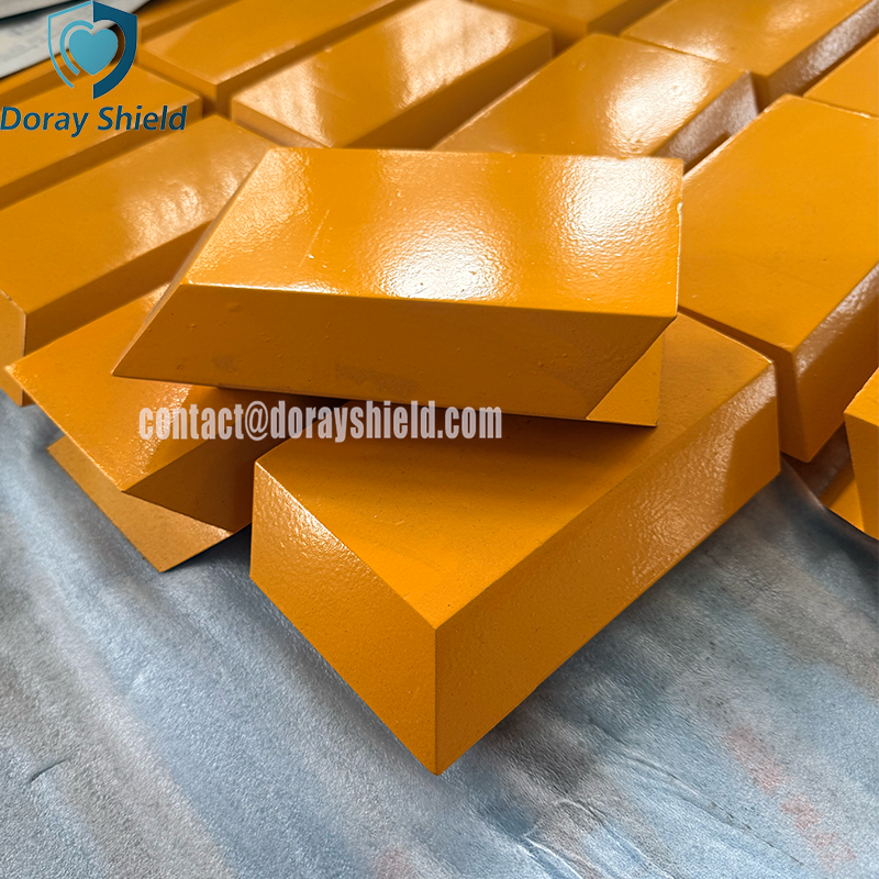 Coated Lead Bricks
