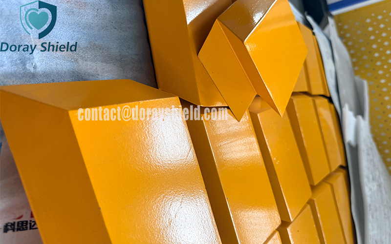 Coated Lead Bricks