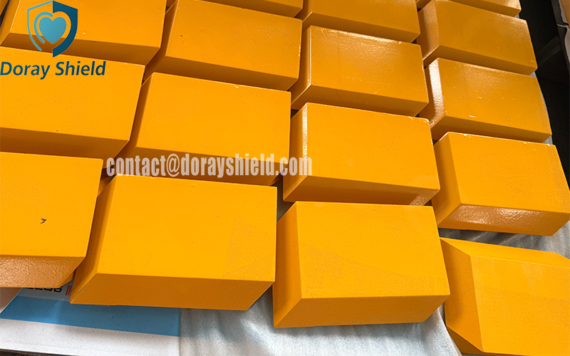 Coated Lead Bricks