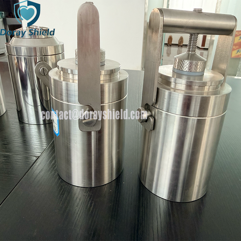 Shielded Leadpot for Radioactive Sources