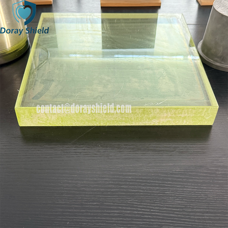 Dorayshield Lead Glass Delivered to Swiss