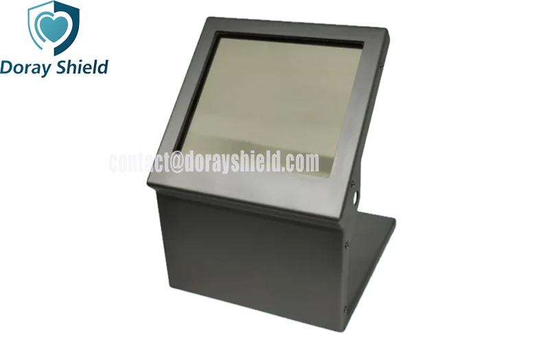 L Block Tabletop Lead Shield