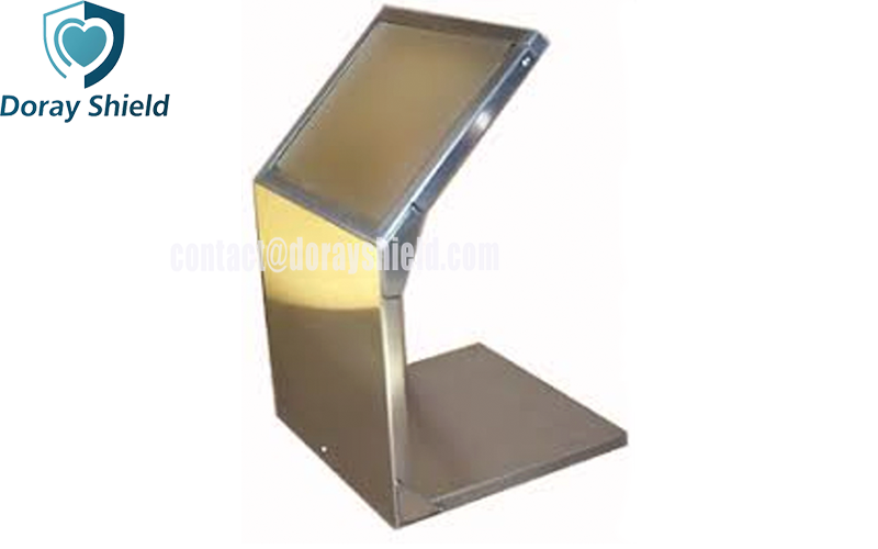 L Block Tabletop Lead Shield