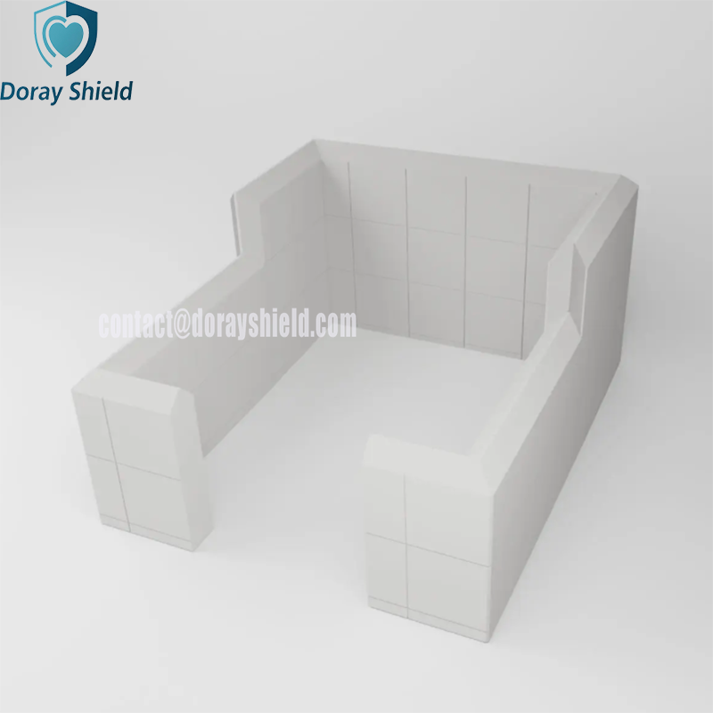 Nuclear Industry Painted Lead Bricks