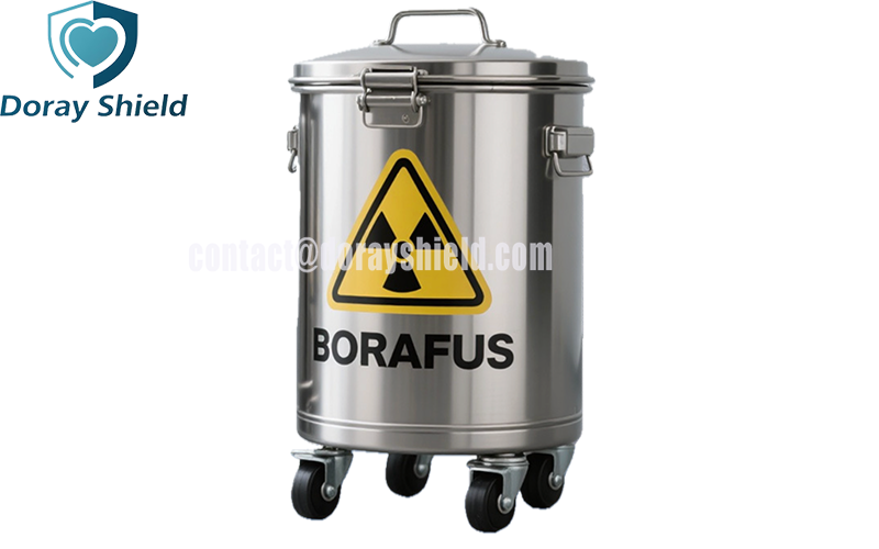 Nuclear Industry Lead Decay Drum