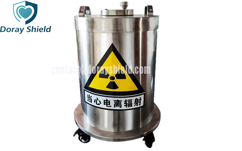 Nuclear Industry Lead Decay Drum