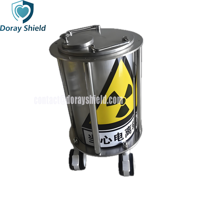 Nuclear Industry Lead Decay Drum