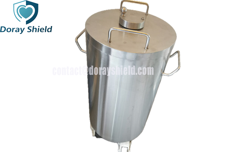 Nuclear Medicine Lead Barrel